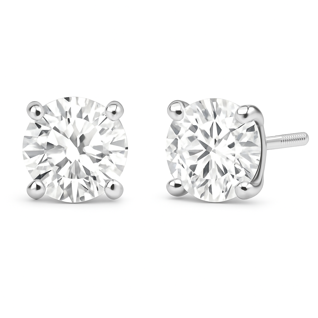 Classic Diamond Earring