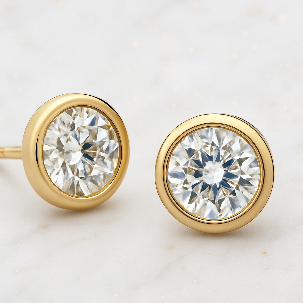 Everyday Bezel Earring