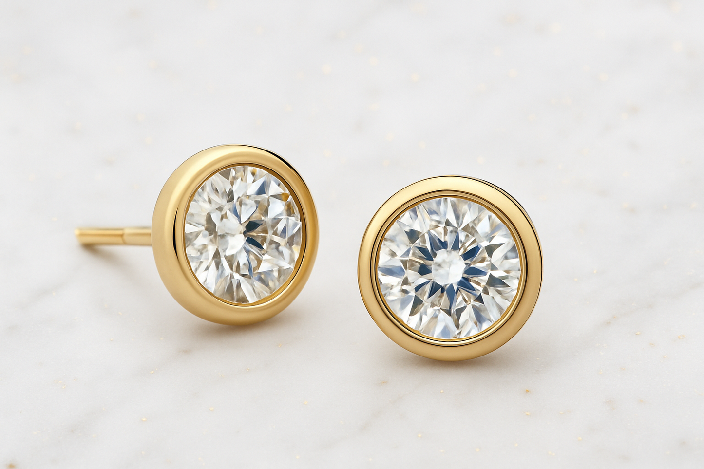 Everyday Bezel Earring