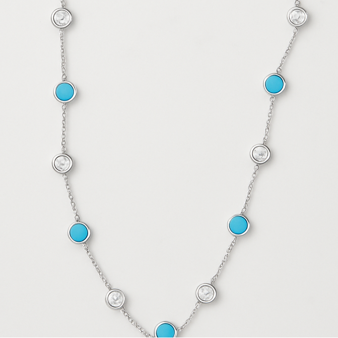 Dainty Turquoise Necklace