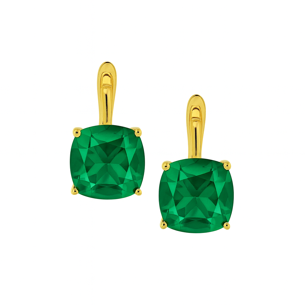 Square Drop Earrings
