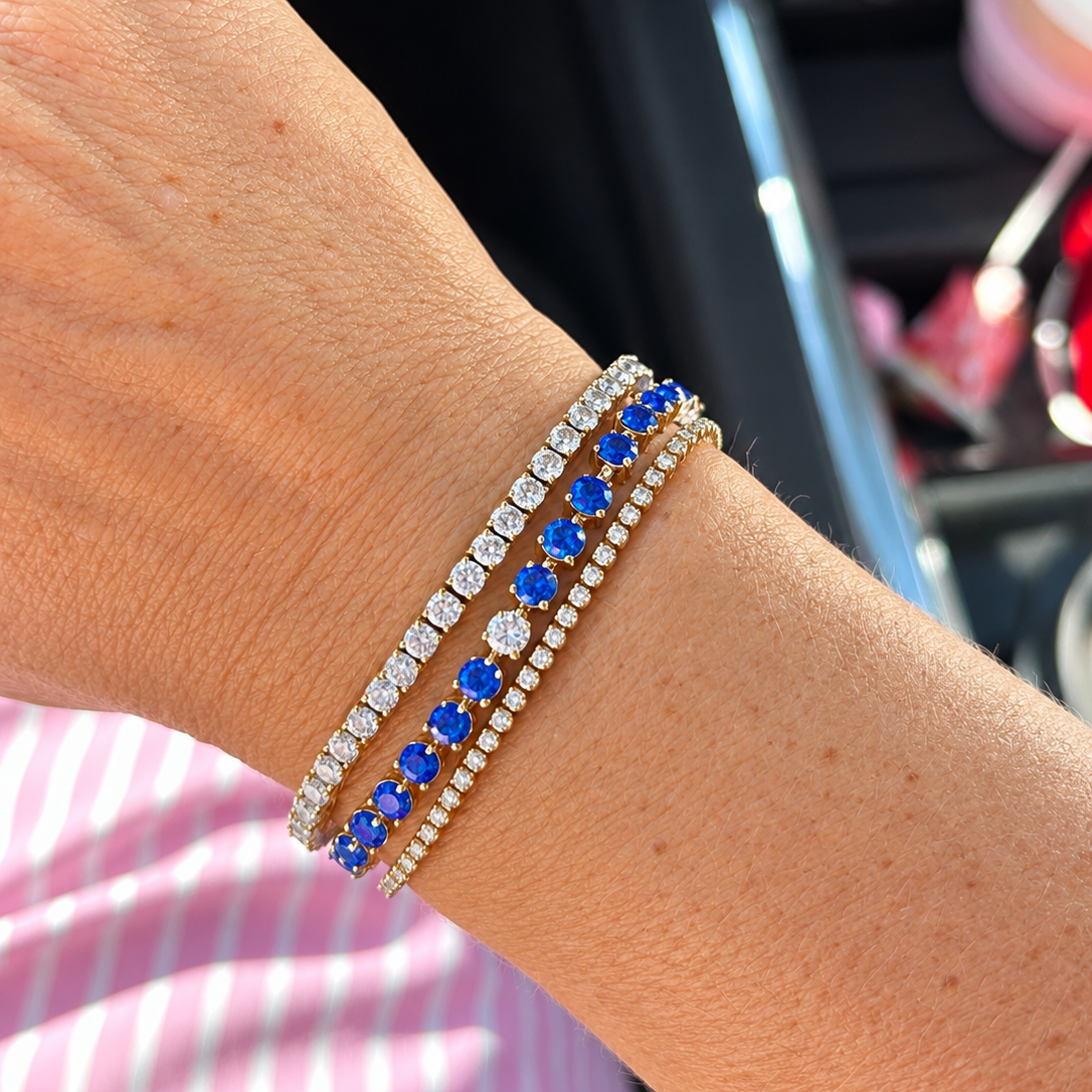 Blue Crush Opal & Diamond Bracelet