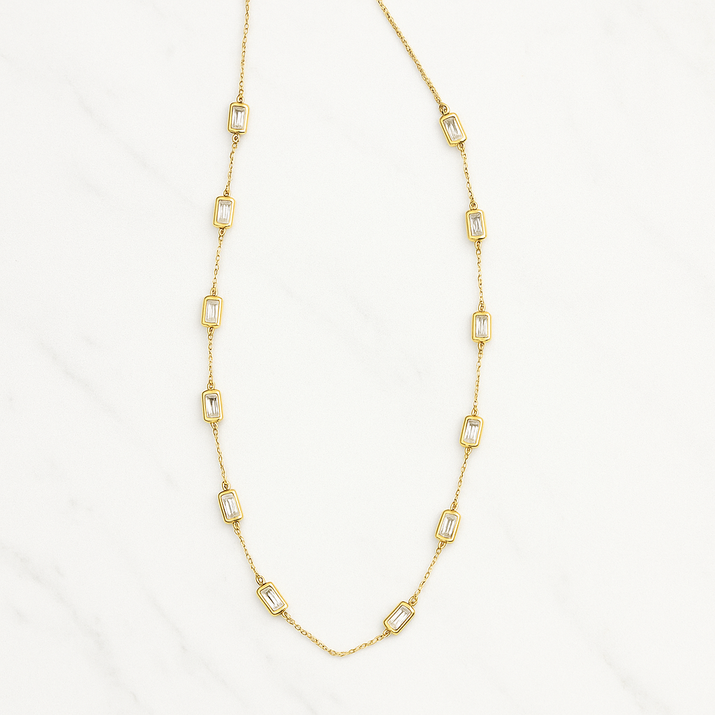 The Baguette Necklace