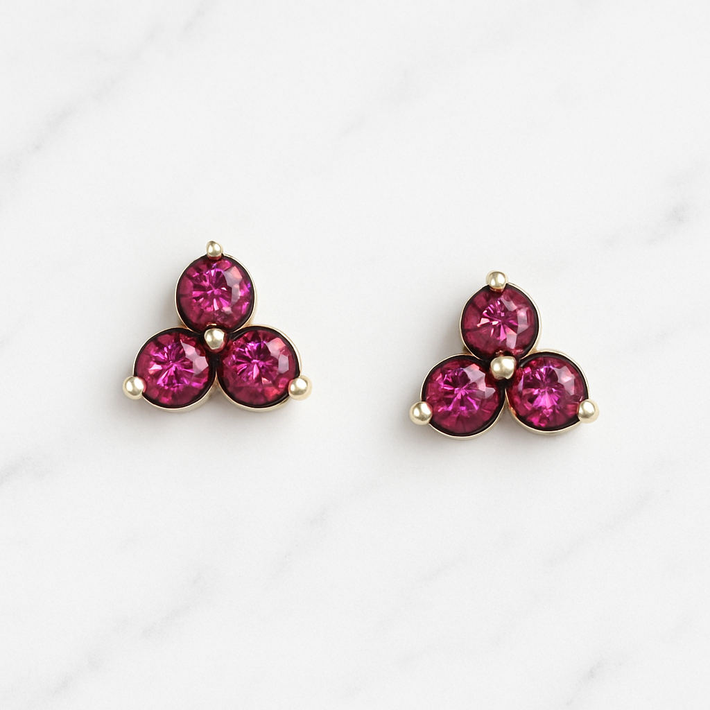 Cocktail Opal Earrings