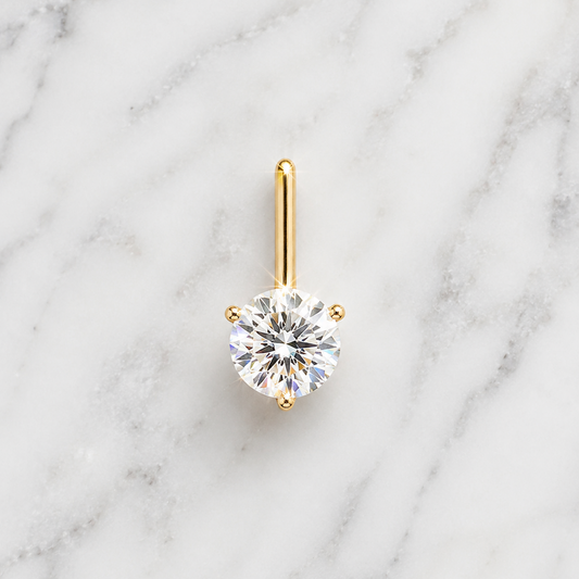 Stud Drop Earrings