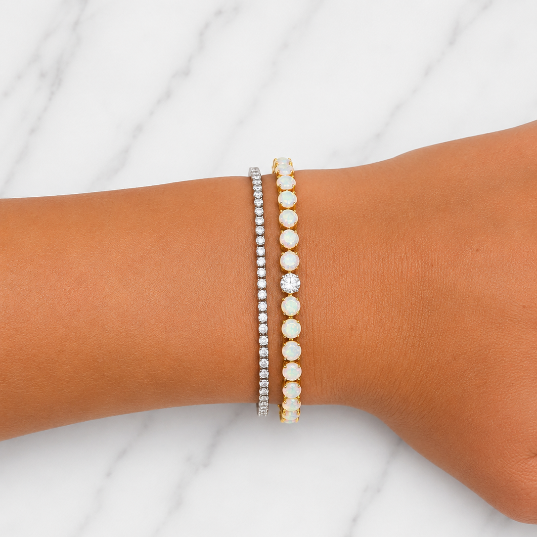 Prosecco Opal & Diamond Bracelet