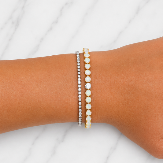 Prosecco Opal & Diamond Bracelet