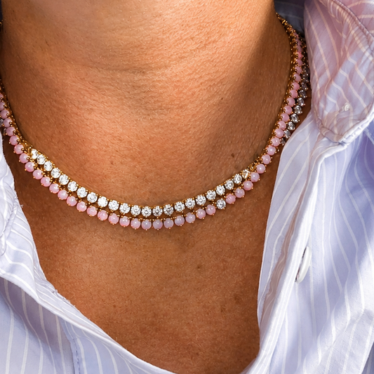 Paloma Opal and Diamond Necklace