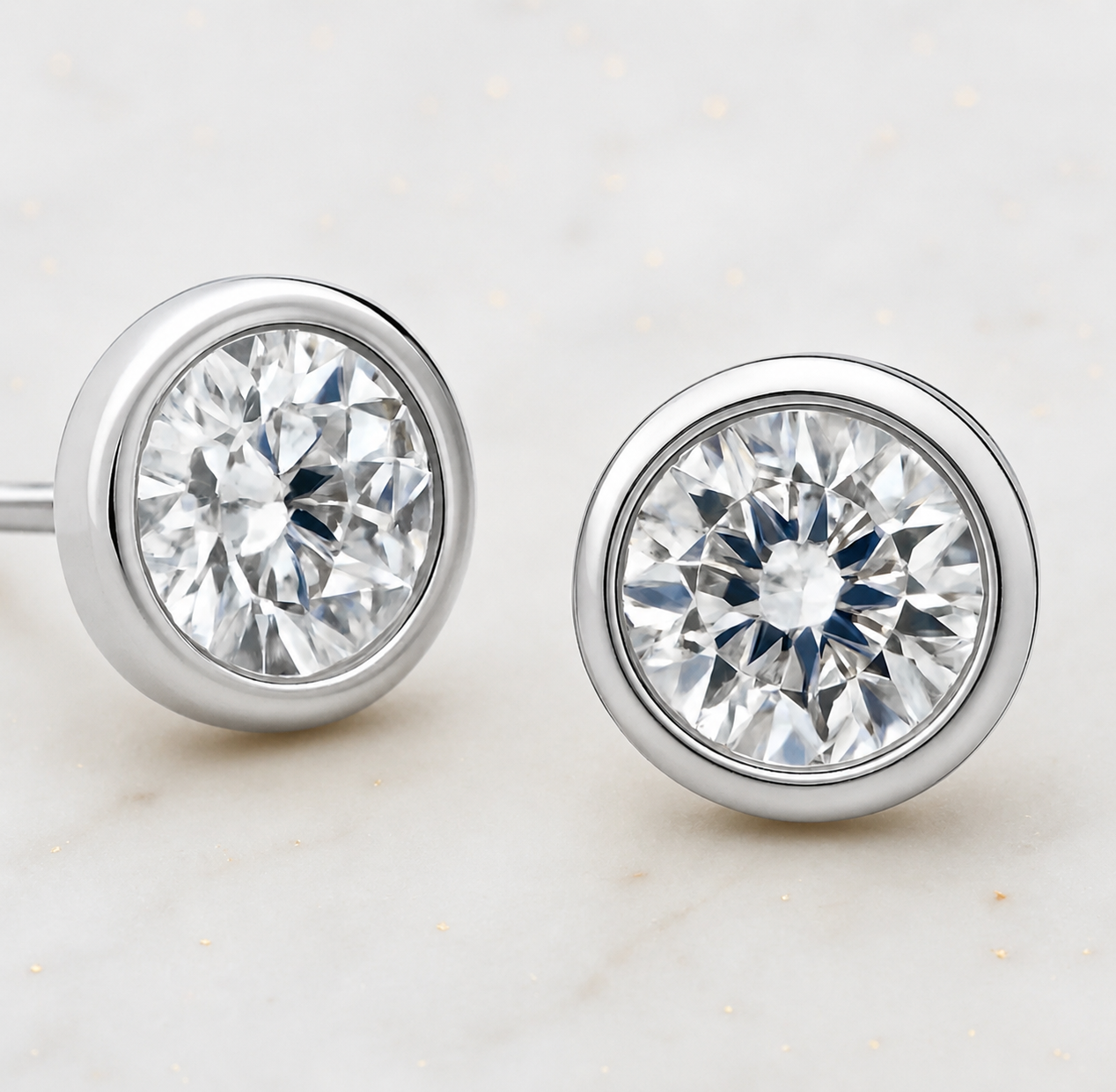 Everyday Bezel Earring