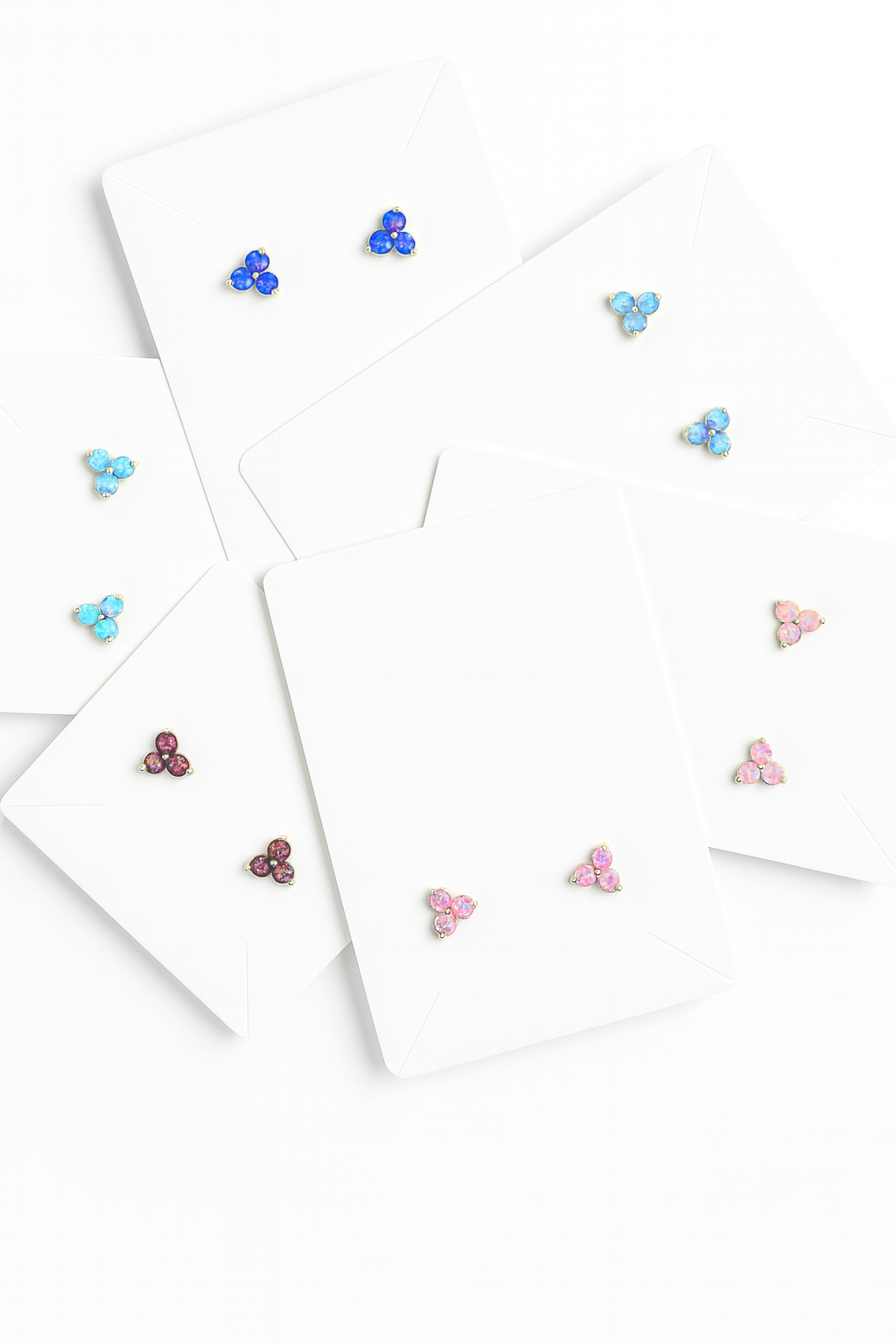 Cocktail Opal Earrings