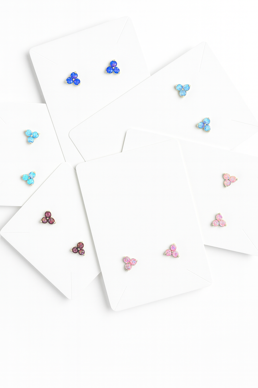 Cocktail Opal Earrings