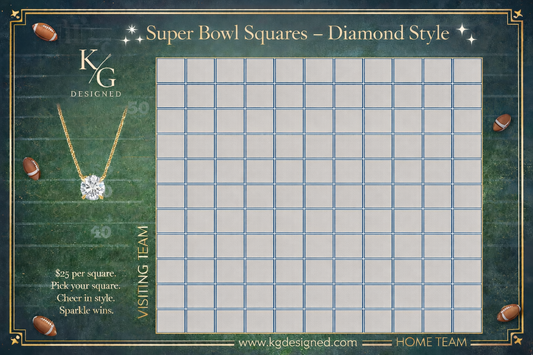 Super Bowl Squares Gift Card