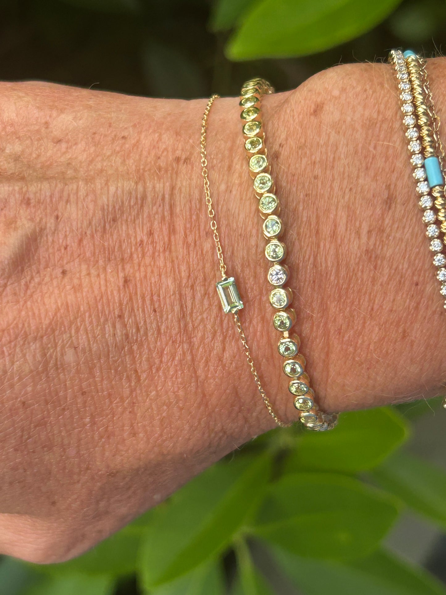 Birthstone Stack Bracelet