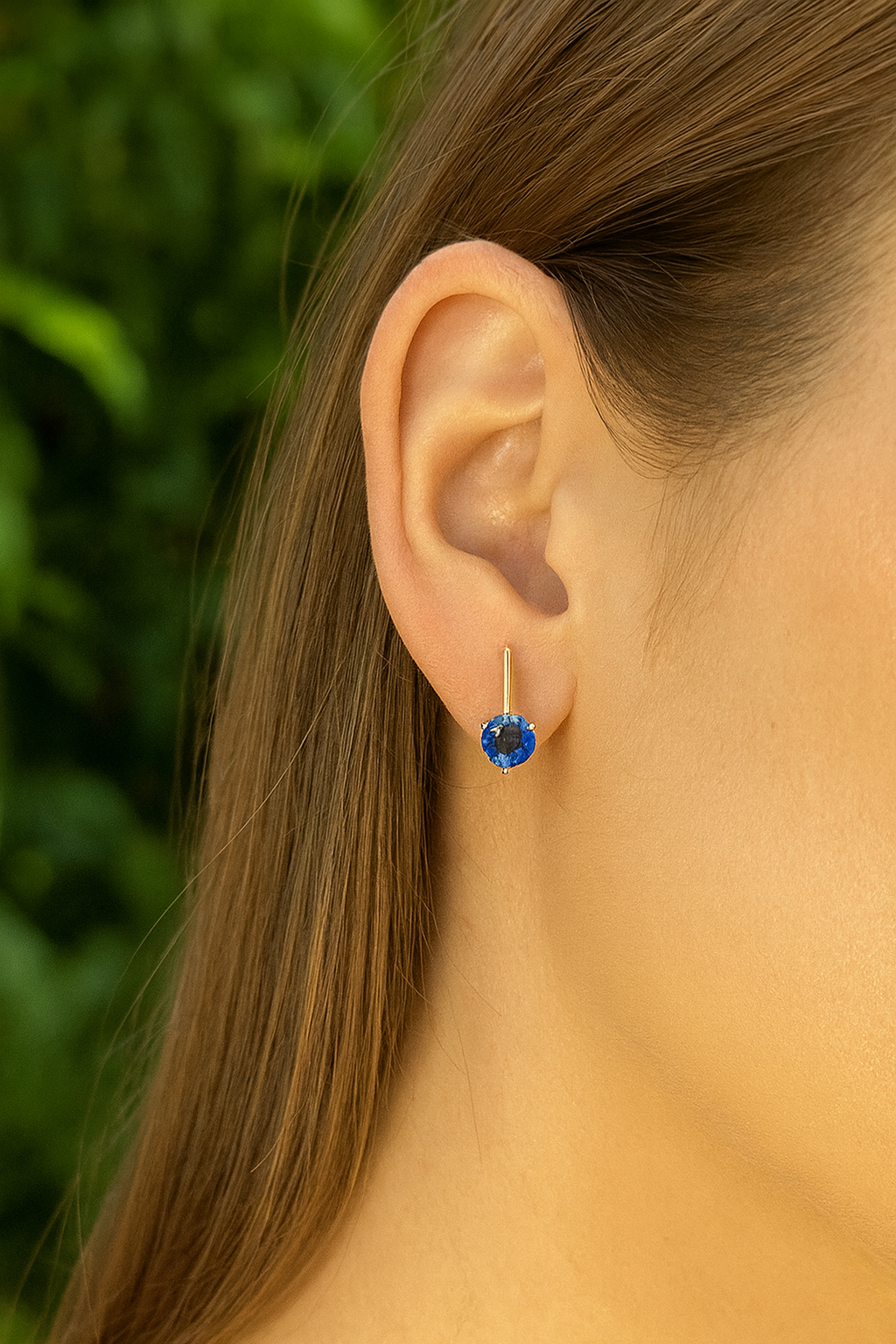 Stud Drop Earrings