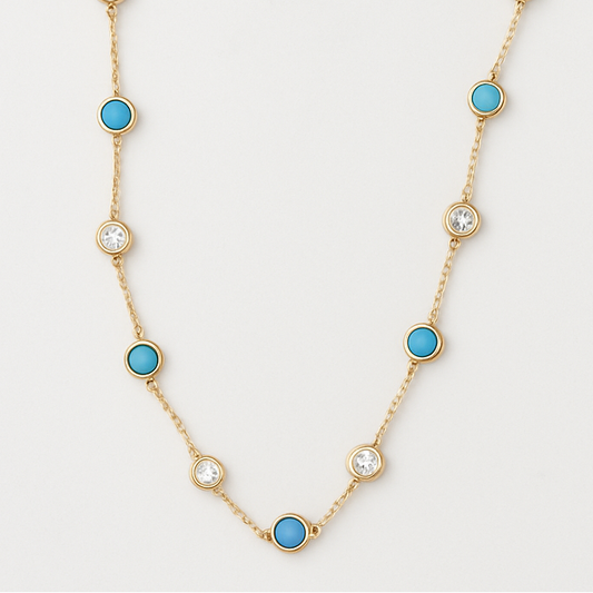 Dainty Turquoise Necklace