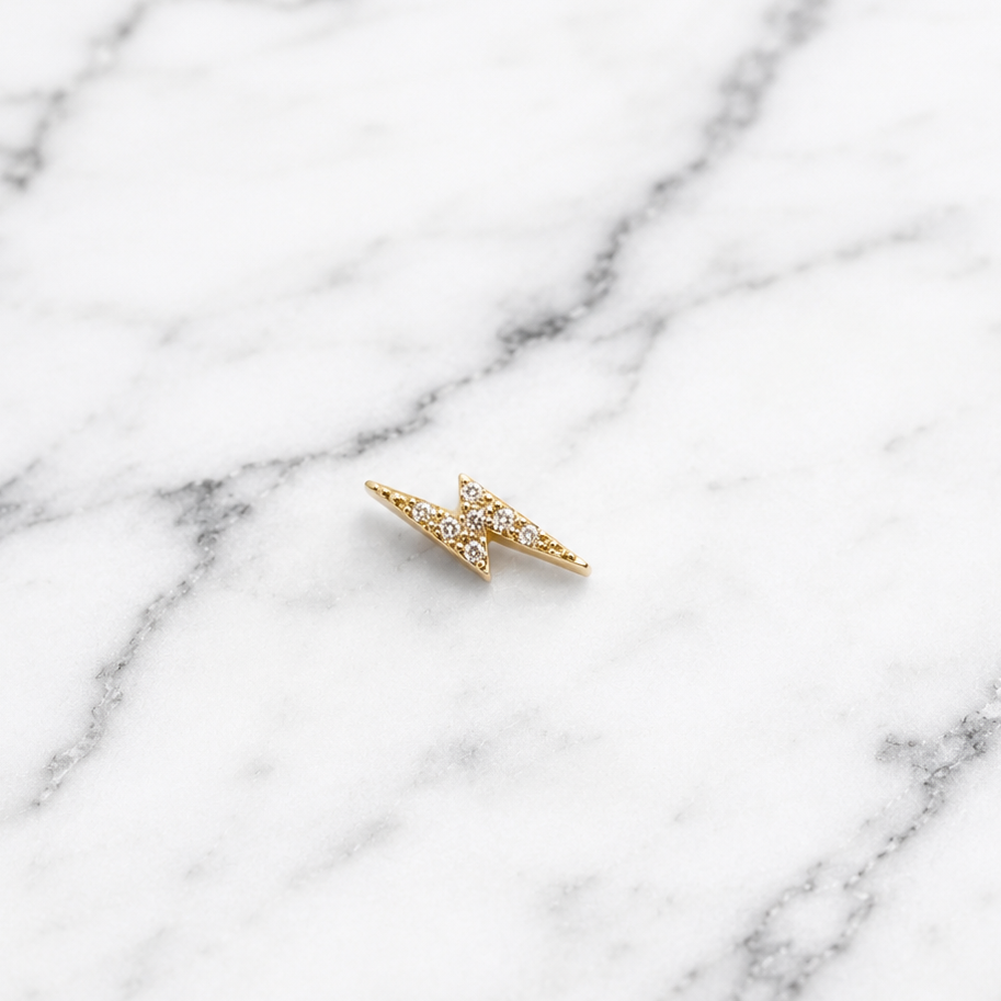 Lightning Bolt Stud