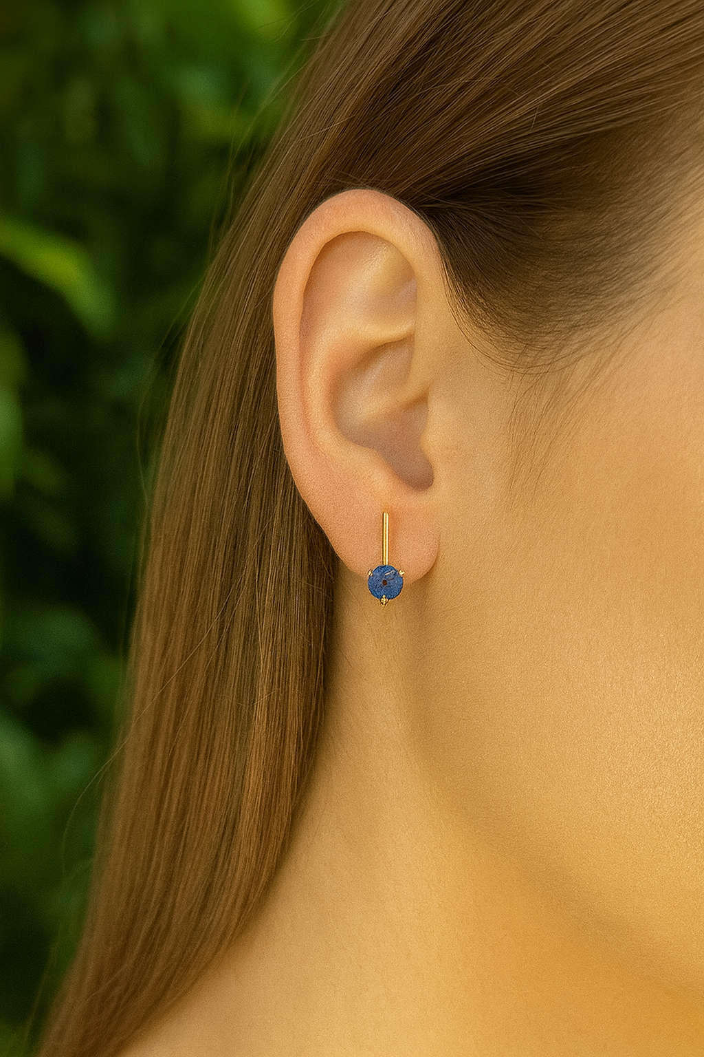 Stud Drop Earrings