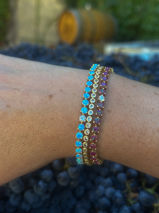 Transfusion Opal and Diamond Bracelet