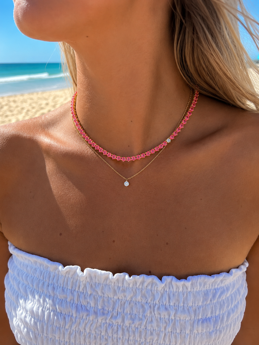 The Cosmo Opal & Diamond Necklace