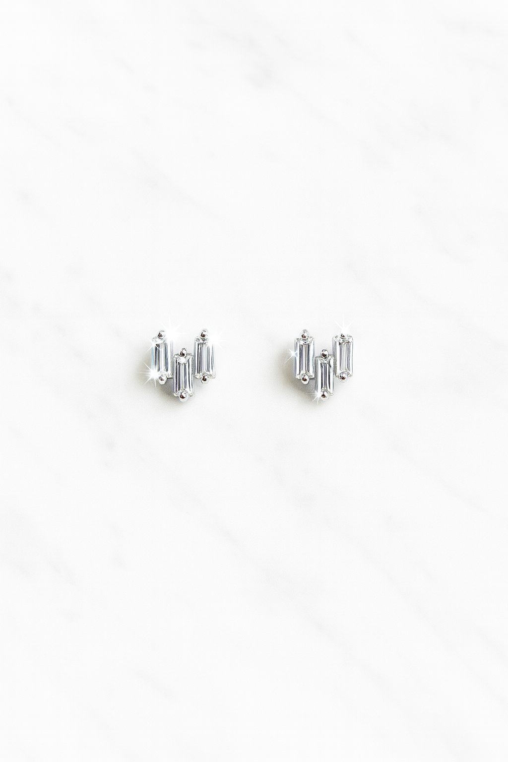 Diamond Trio Studs