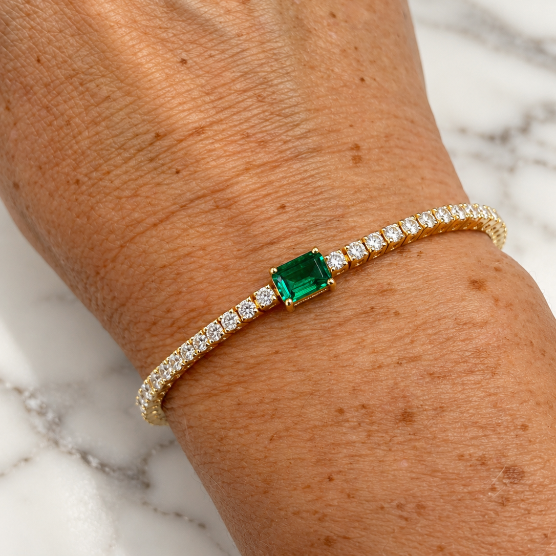 Emerald Collins Bracelet