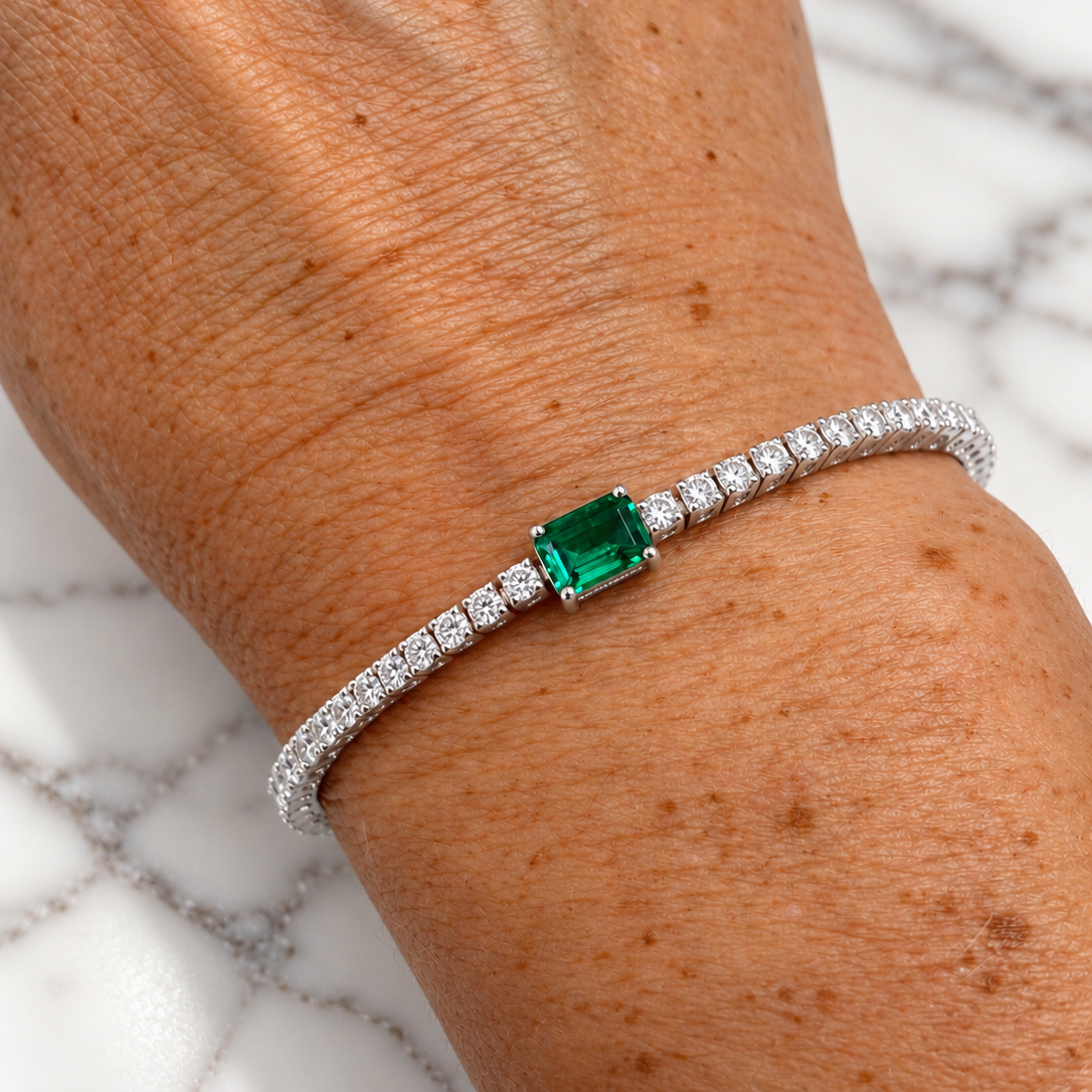 Emerald Collins Bracelet