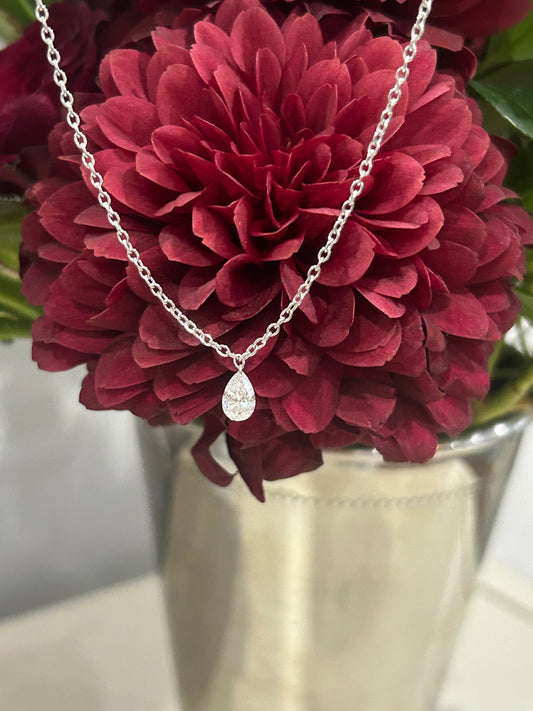 Signature Floating Diamond Necklace