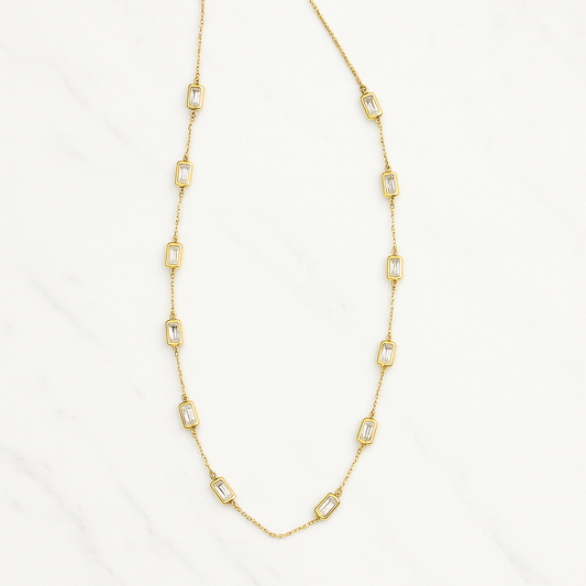 The Baguette Necklace